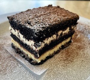 Chocolate Espresso Tiramisu Cake